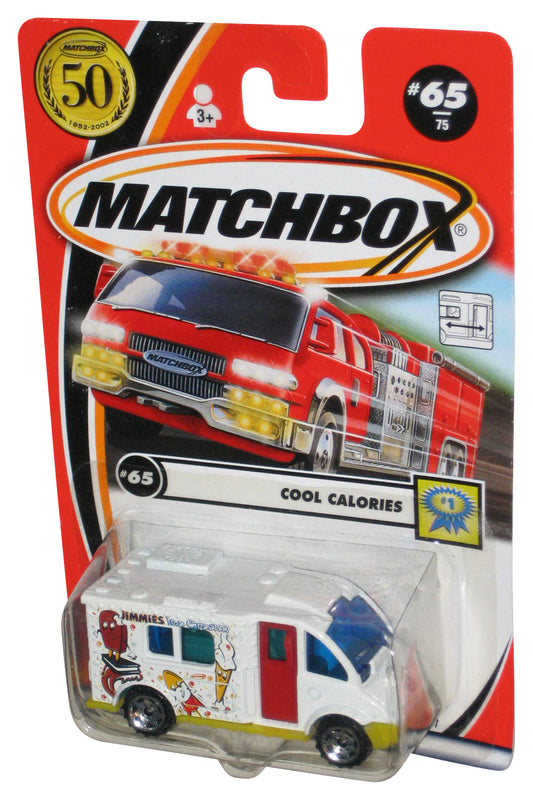 Matchbox Cool Calories #1 (2001) Jimmies Ice Cream White Toy Van #65/75