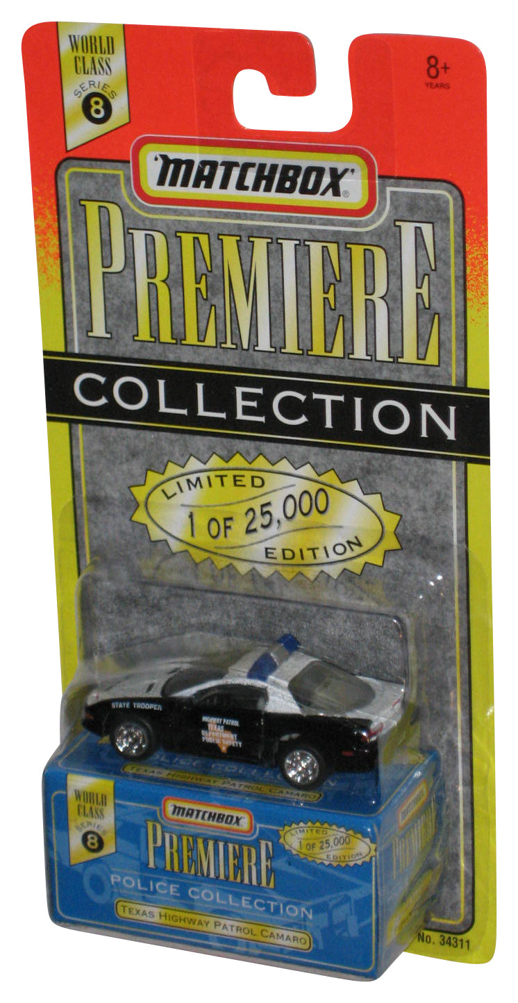 Matchbox Premiere Collection (1996) Police Texas Highway Patrol Camaro Toy Car
