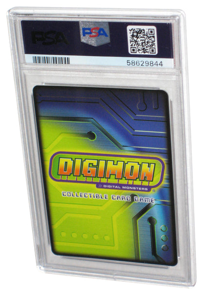 Digimon CCG 2004 Tommy Hybrid Warriors 1st Edition PSA 8 Graded Card DD0028