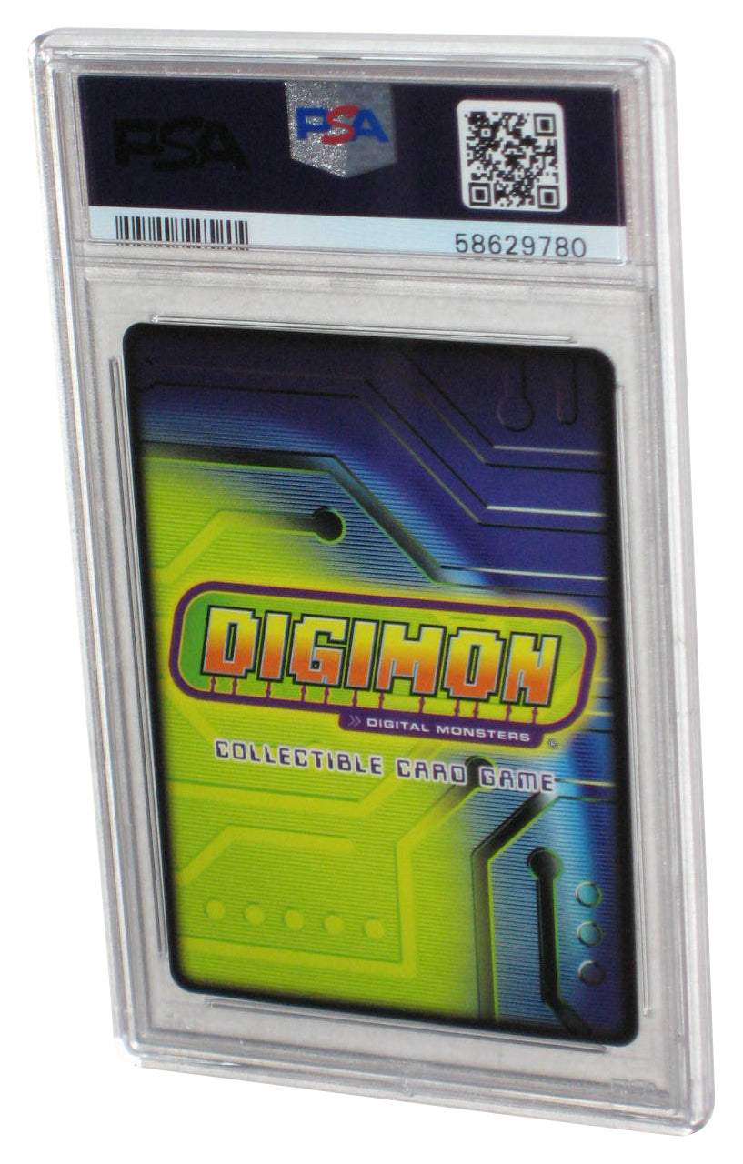 Digimon CCG 2004 Snimon Hybrid Warriors 1st Edition PSA 8 Graded Card DM117