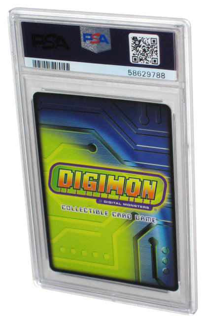 Digimon CCG 2004 Metalseadramon Hybrid Warriors 1st Edition PSA 7 Graded Card DM129