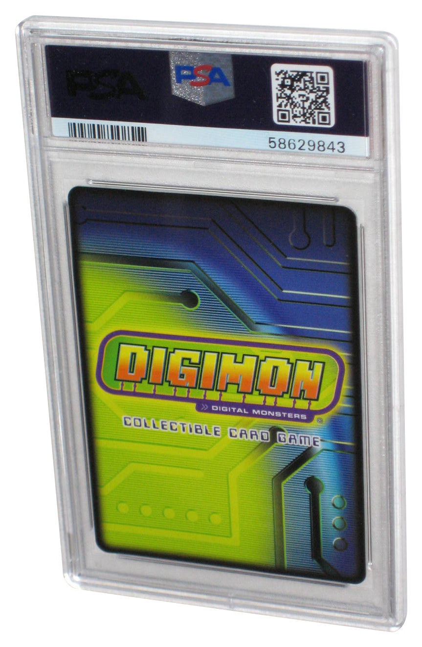 Digimon CCG 2004 Tommy Hybrid Warriors 1st Edition PSA 7 Graded Card DD0028