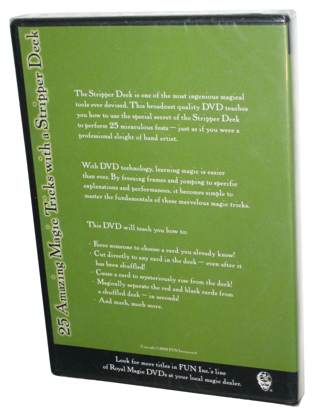 Royal Magic 25 Amazing Magic Tricks With A Stripper Deck DVD