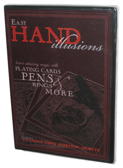 Magic Makers Easy Hand Illusions With Playing Cards Pen Rings DVD