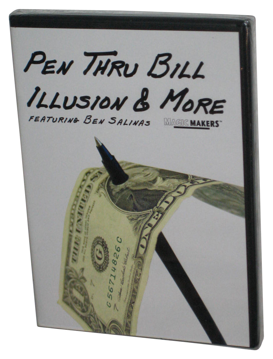 Magic Makers Pen Thru Bill Illusion & More Ben Salinas DVD