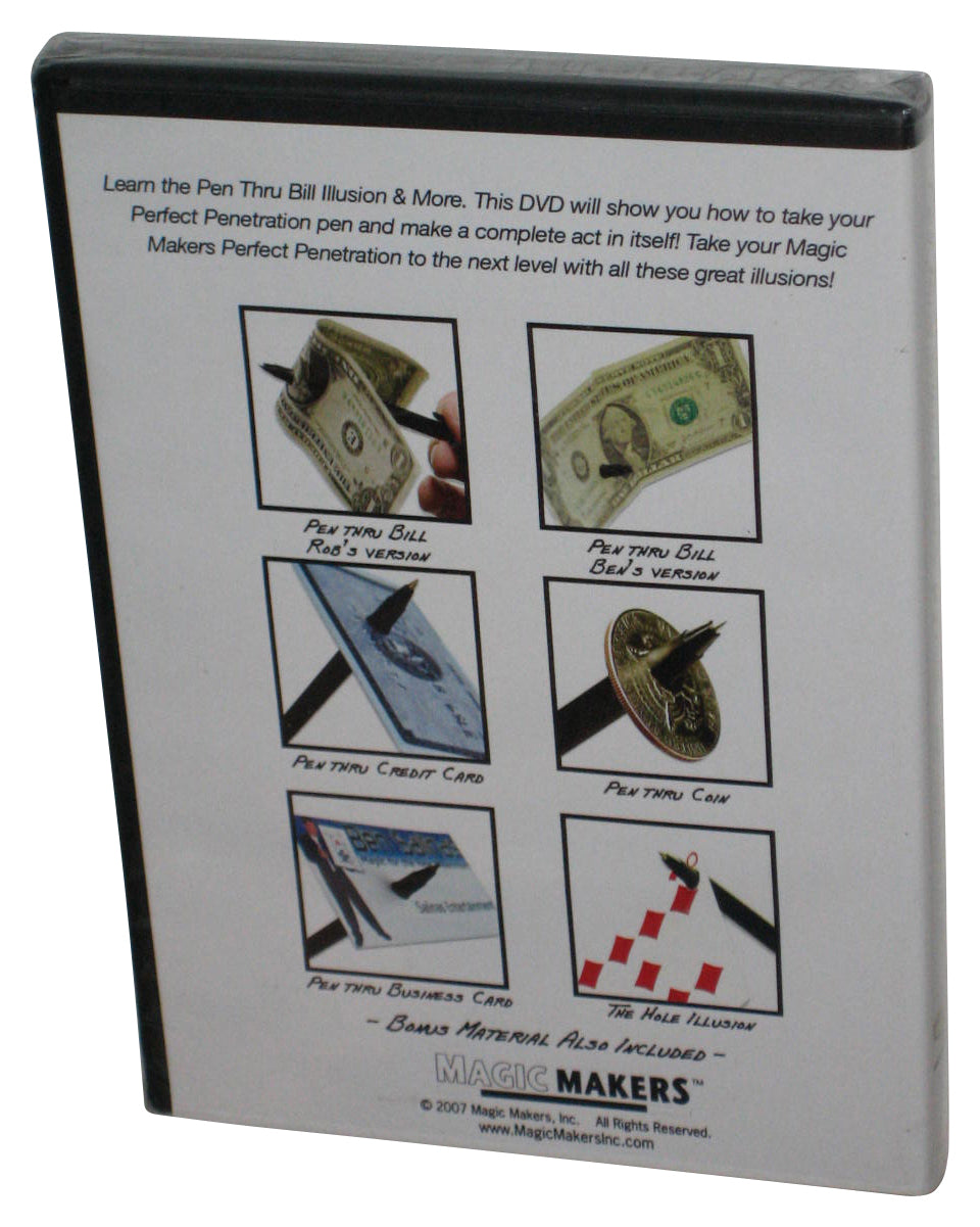 Magic Makers Pen Thru Bill Illusion & More Ben Salinas DVD