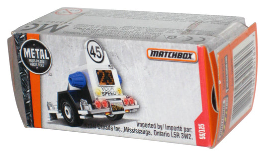 Matchbox Power Grabs Box (2017) White Speed Trapper Toy 56/125