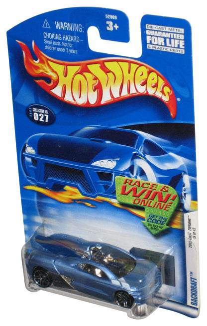 Hot Wheels 2002 First Editions 15/42 (2002) Blue Collector Toy Car #027