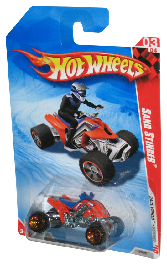 Hot Wheels Race World Desert '10 Orange Sand Stinger Toy 191/240