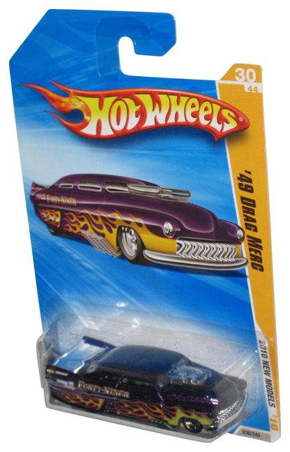 Hot Wheels 2010 New Models 30/44 Purple '49 Drag Merc Toy Car 030/240