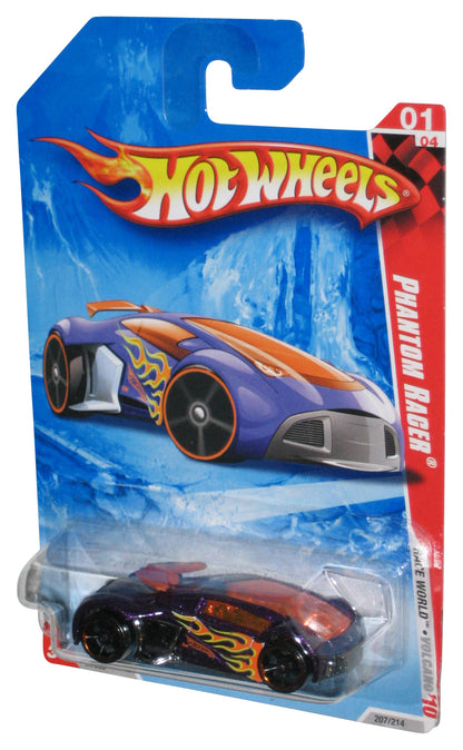 Hot Wheels Race World Volcano '10 Purple Phantom Racer Toy Car 207/214