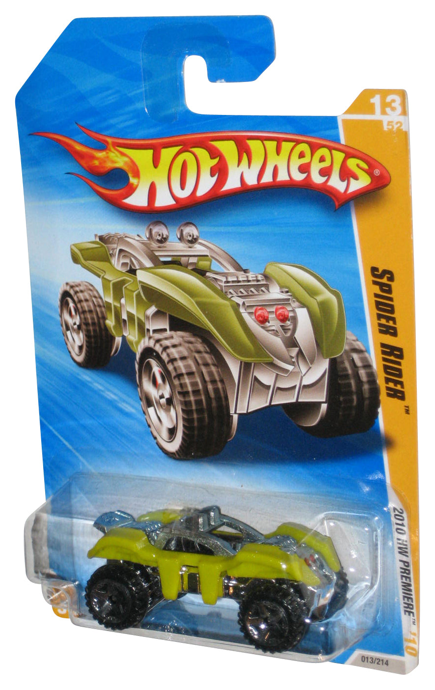 Hot Wheels 2010 New Models '10 12/44 Green Spider Rider Car 012/240