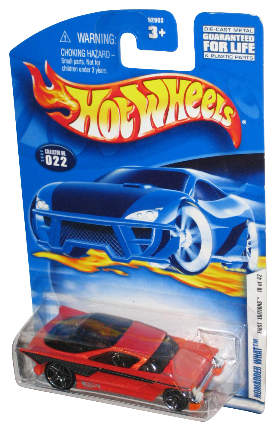Hot Wheels First Editions 10/42 (2002) Orange Nomadder What Toy Car #022