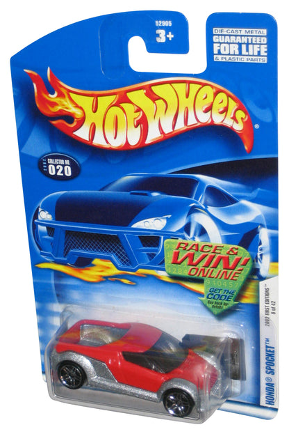Hot Wheels 2002 First Editions Red Honda Spocket Toy Car #020