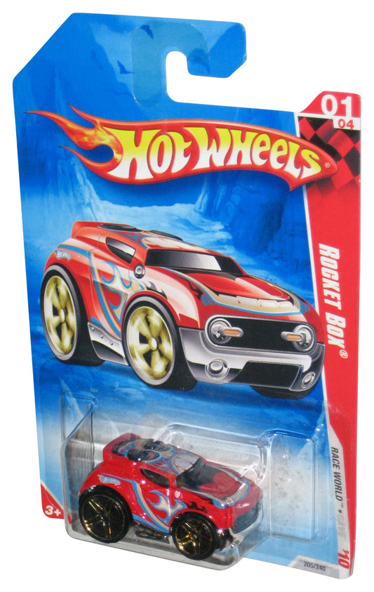 Hot Wheels Race World Cave '10 Red Rocket Box Toy Car 205/240