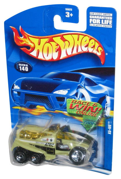 Hot Wheels XS-IVE (2002) Mattel Die-Cast Toy Car #140 - (Razor Rims)
