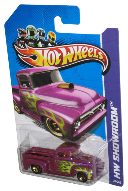 Hot Wheels HW Showroom (2012) Purple Custom '56 Ford F-100 Toy Truck 211/250