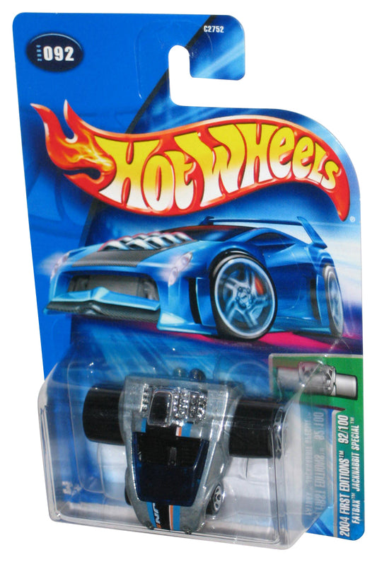 Hot Wheels 2004 First Editions 92/100 Silver Fatbax Jacknabbit Special Toy Car #092
