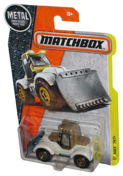 Matchbox MBX TKT+ (2016) Mattel White Construction Toy Car 47/125