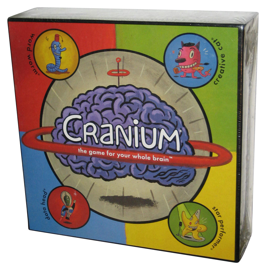 Hasbro Gaming Cranium (2001) Family Board Game