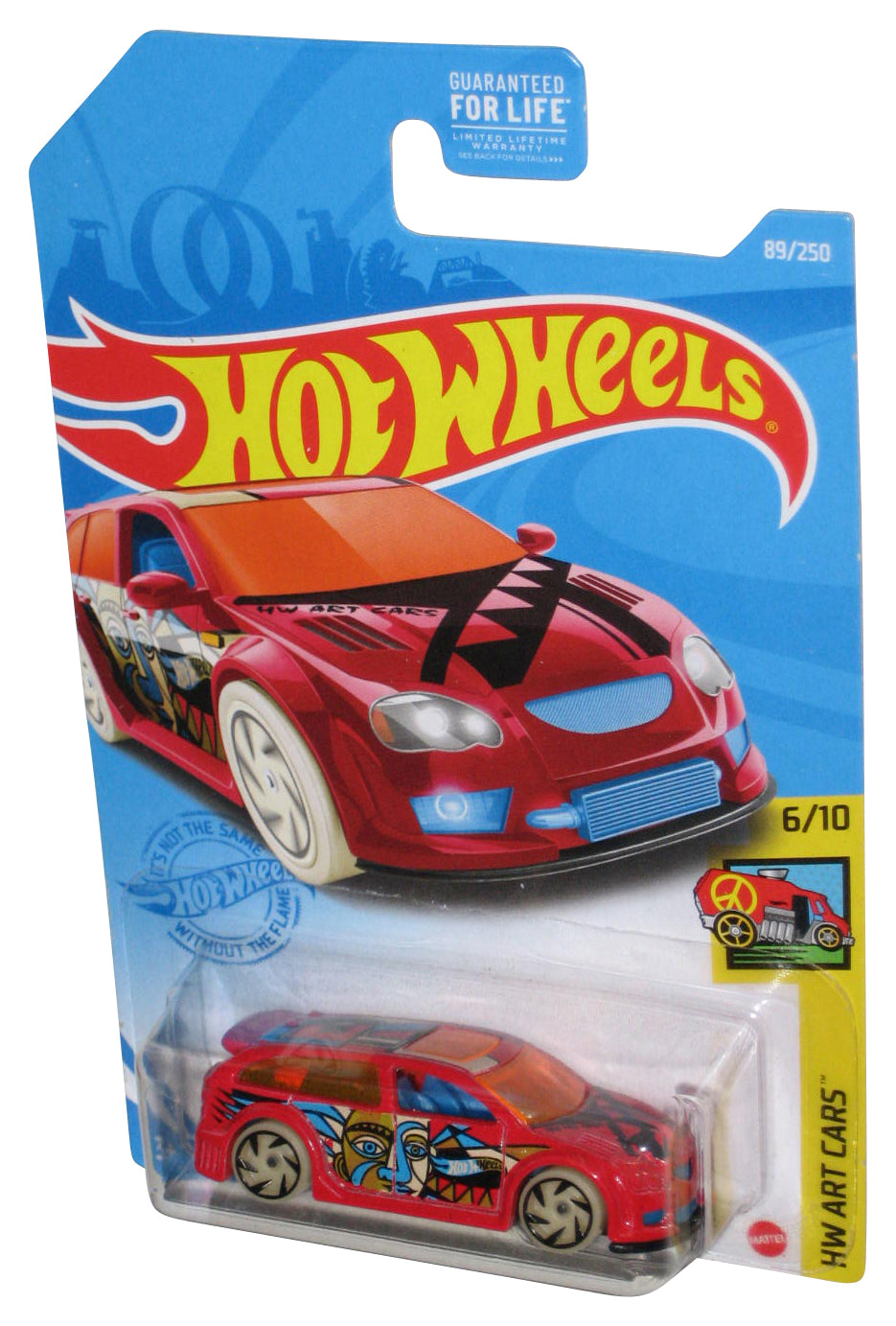 Hot Wheels HW Art 6/10 (2020) Mattel Red Audacious Toy Car 89/250