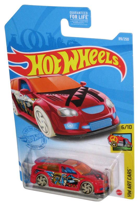 Hot Wheels HW Art 6/10 (2020) Mattel Red Audacious Toy Car 89/250
