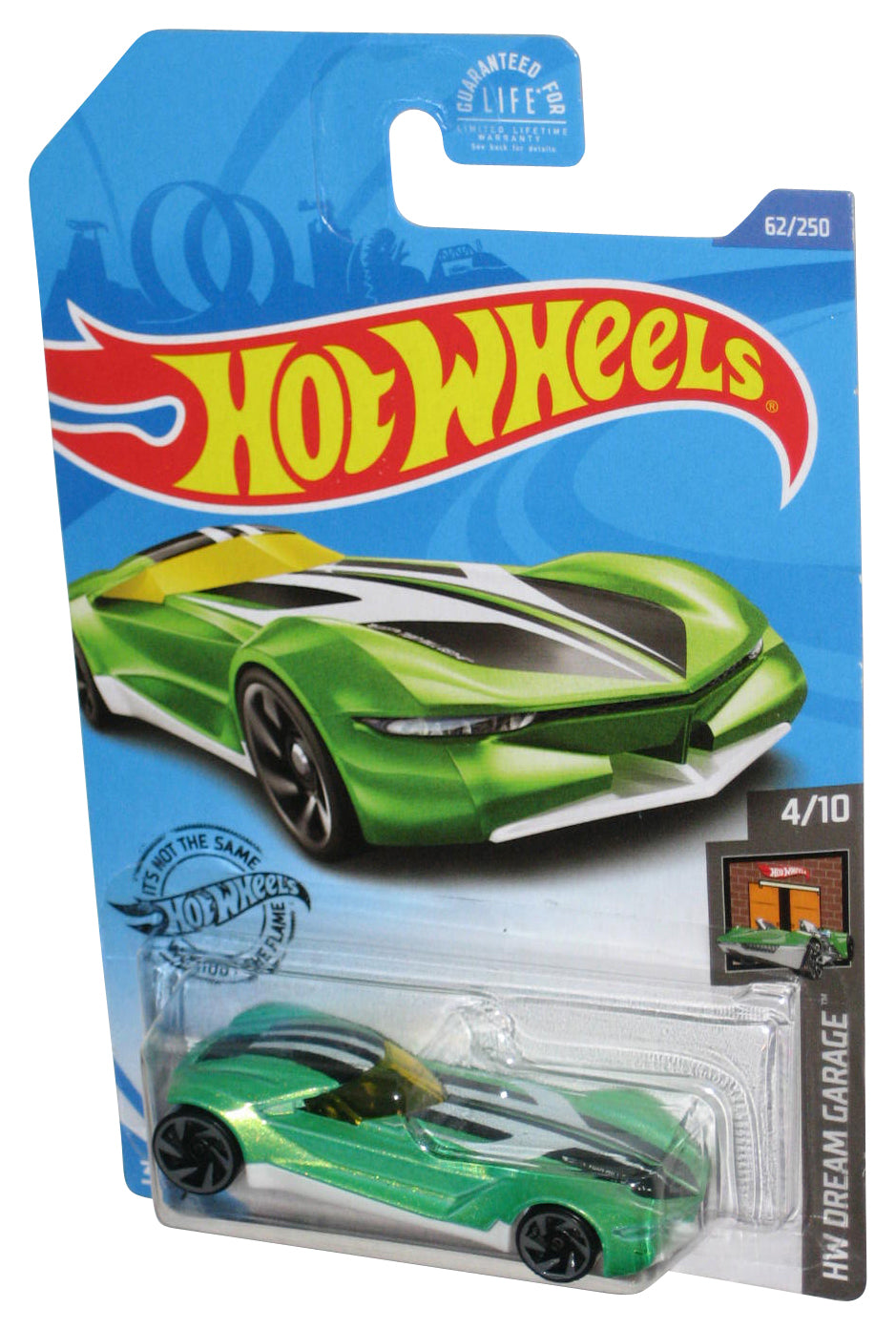 Hot Wheels HW Dream Garage 4/10 (2017) Green Twin Mill Gen-E Toy Car 62/250