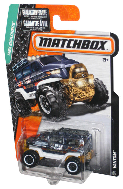 Matchbox MBX Explorers (2015) Mattel Black Vantom Toy Truck 87/120