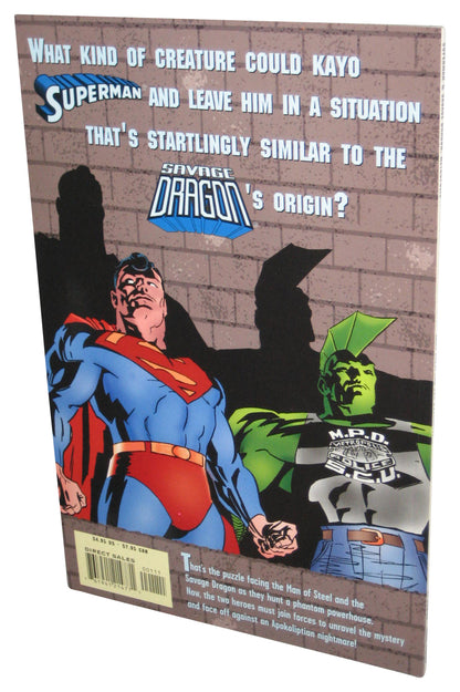 DC Comics Superman & Savage Dragon Metropolis (1999) Paperback Book