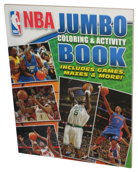 NBA Basketball Jumbo Coloring & Activity Book w/ Games Mazes & More
