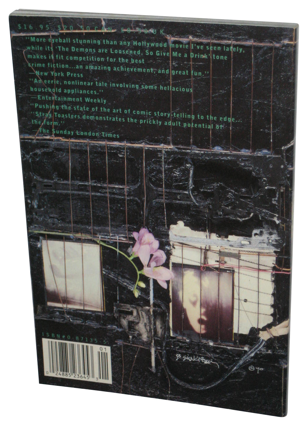 Stray Toasters Designer Collection (1991) Epic Comics Paperback Book - (Bill Sienkiewicz)