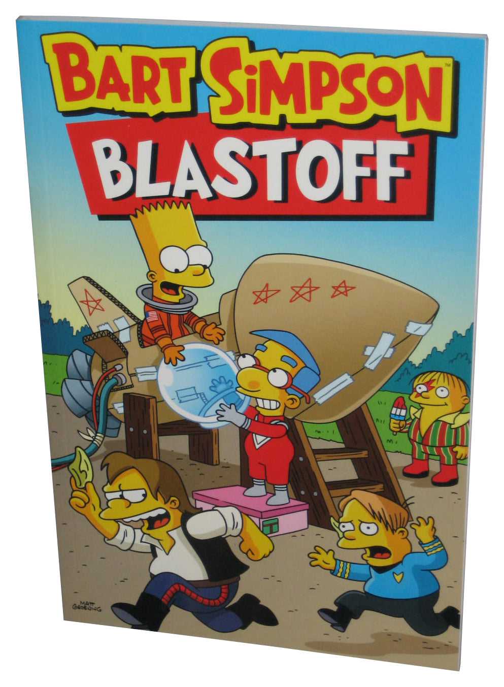 The Simpsons Bart Simpson Blast-Off (2015) Paperback Book
