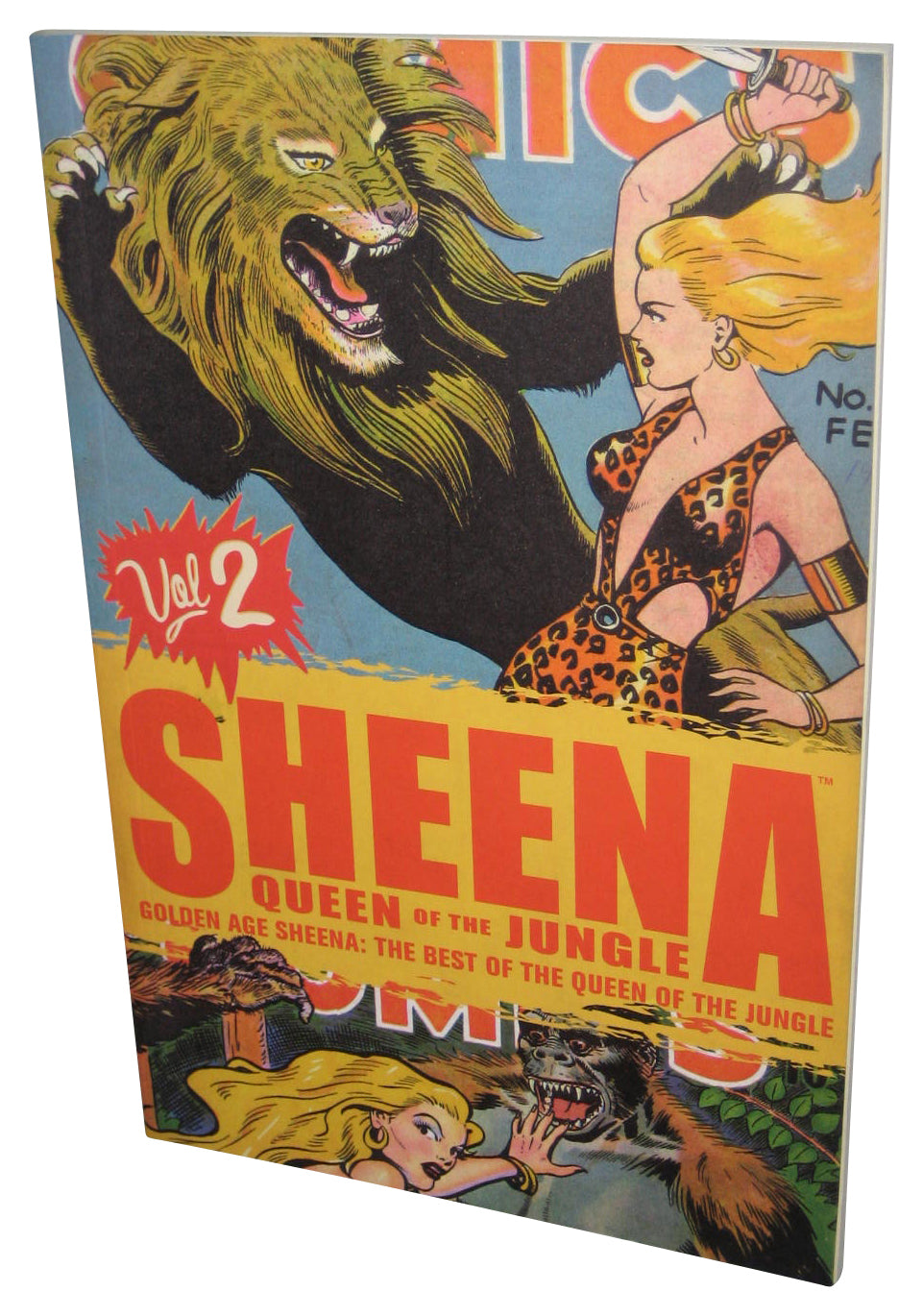 Golden Age Sheena Best of The Queen Jungle Vol. 2 (2009) Devils Due Paperback Book