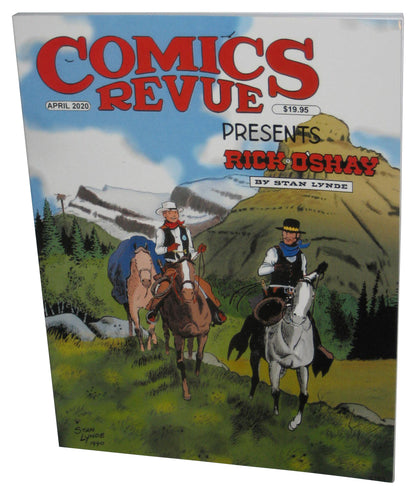Comics Revue Presents April 2020 Paperback Book - (Rick O'Shay Cowboys Cover)