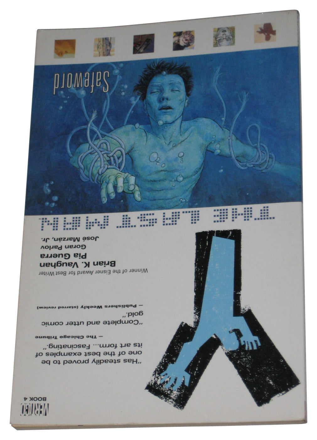 Y The Last Man Vol. 4 Safeword (2004) Vertigo Comics Paperback Book