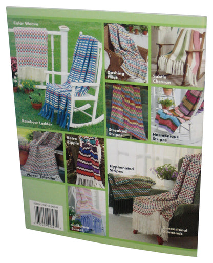 American School Knit Afghans Of Many Colors Paperback Book