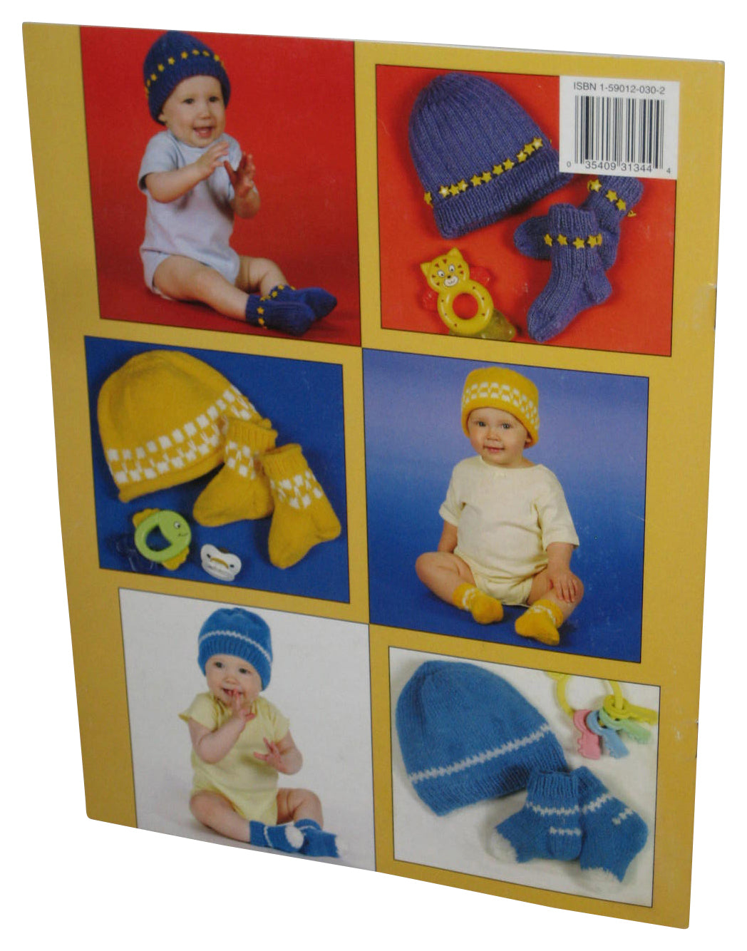 American School of Needlework Quick-To-Knit Baby Hats & Socks (2003) Paperback Book #1344