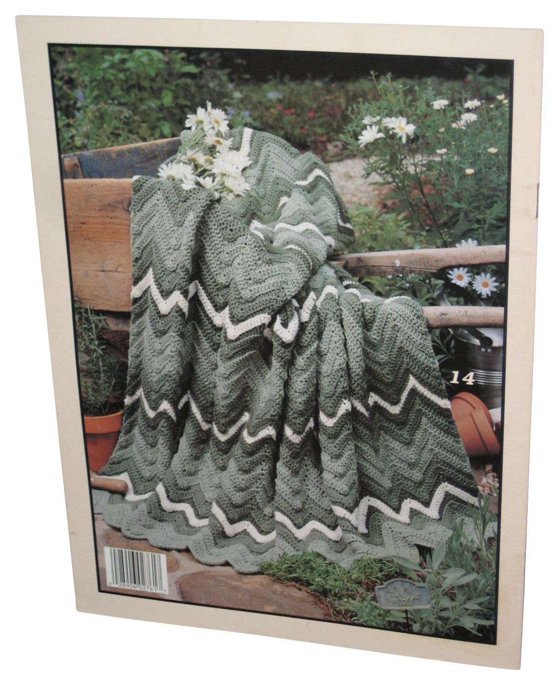 Leisure Arts Leaflet 2761 Rippling Effects Paperback Book - (16 Afghans By Carole Prior)