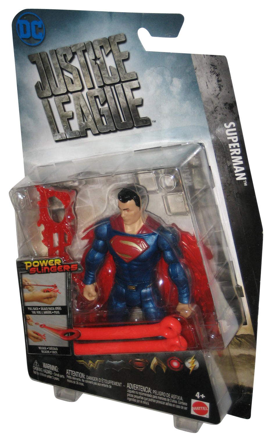 DC Justice League Power Slingers (2017) Mattel Superman Action Figure