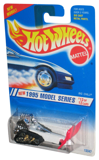 Hot Wheels New 1995 Model Series 12/12 White & Black Big Chill Toy Car 12/12