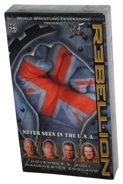 WWE Wrestling (2001) Rebellion November 3 Manchester England VHS Tape
