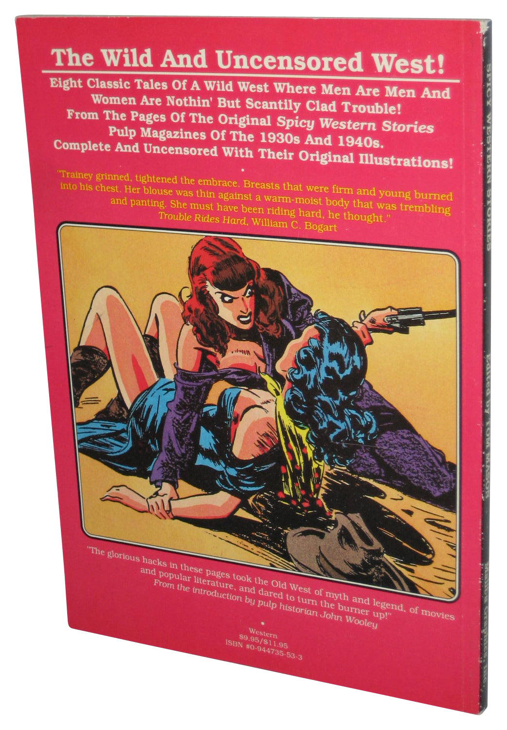 Spicy Western Stories Uncensored Tales of The Wild West (1990) Paperback Book
