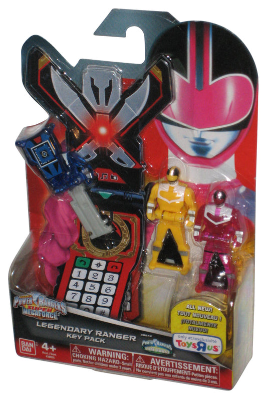 Power Rangers Time Force (2014) Bandai Blue Yellow & Red Legendary Key Pack - (Super Megaforce)