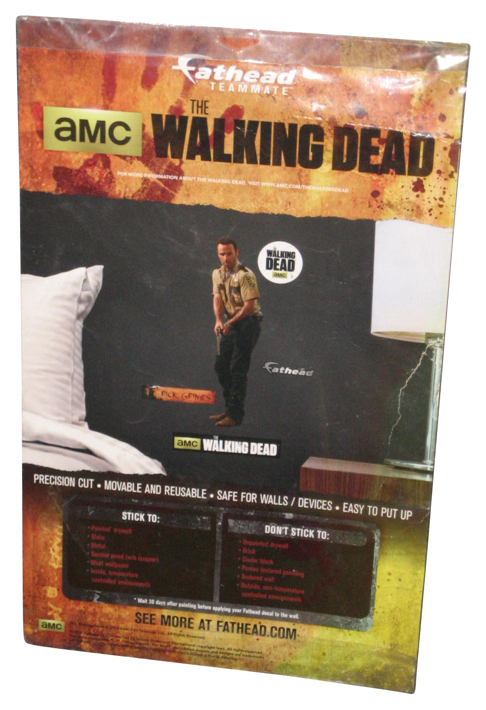 The Walking Dead Michonne (2014) Wall Décor Peel & Stick Decal Sticker Sheet
