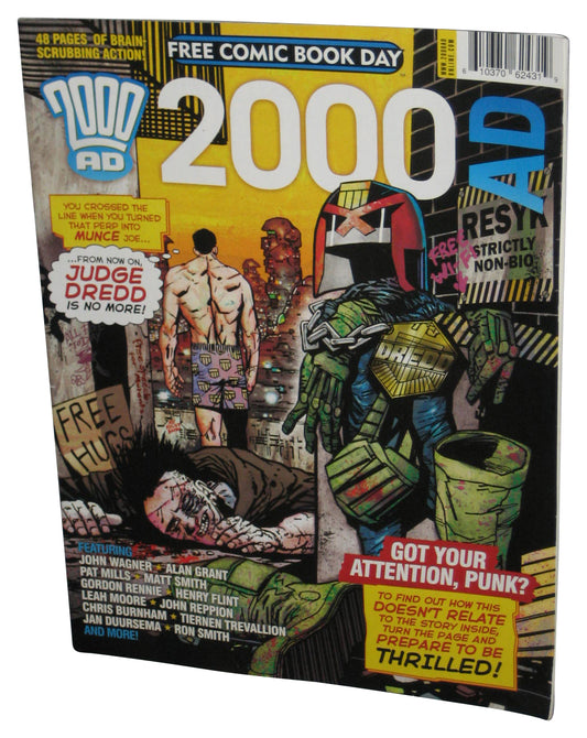 2000 AD Free Comic Book Day January 2000 Magazine - (Judge Dredd Cover)