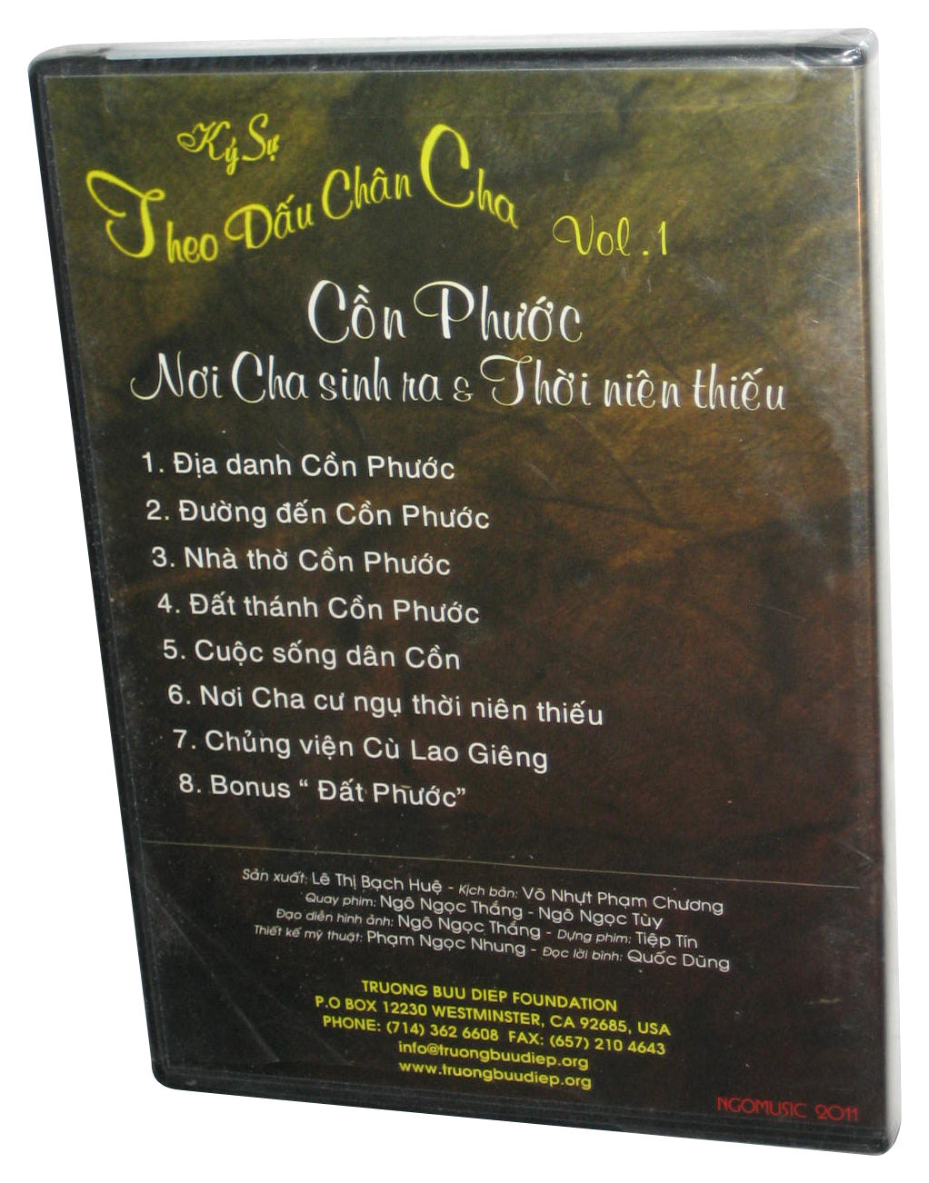 Con Phuoc Noi Cha Sinh Ra & Thoi Nien Thieu Vol. 1 DVD