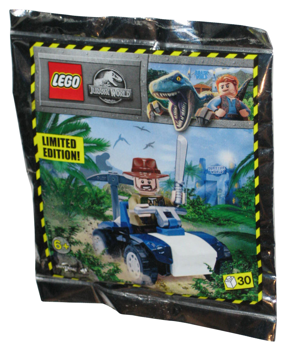 LEGO Jurassic World Sinjin Prescott Bagged MiniFigure with Buggy 122116