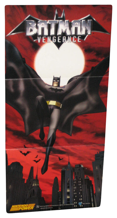 Nintendo Power Batman Vengeance DC Comics (2001) Ubi Soft Video Game Pull-Out Poster