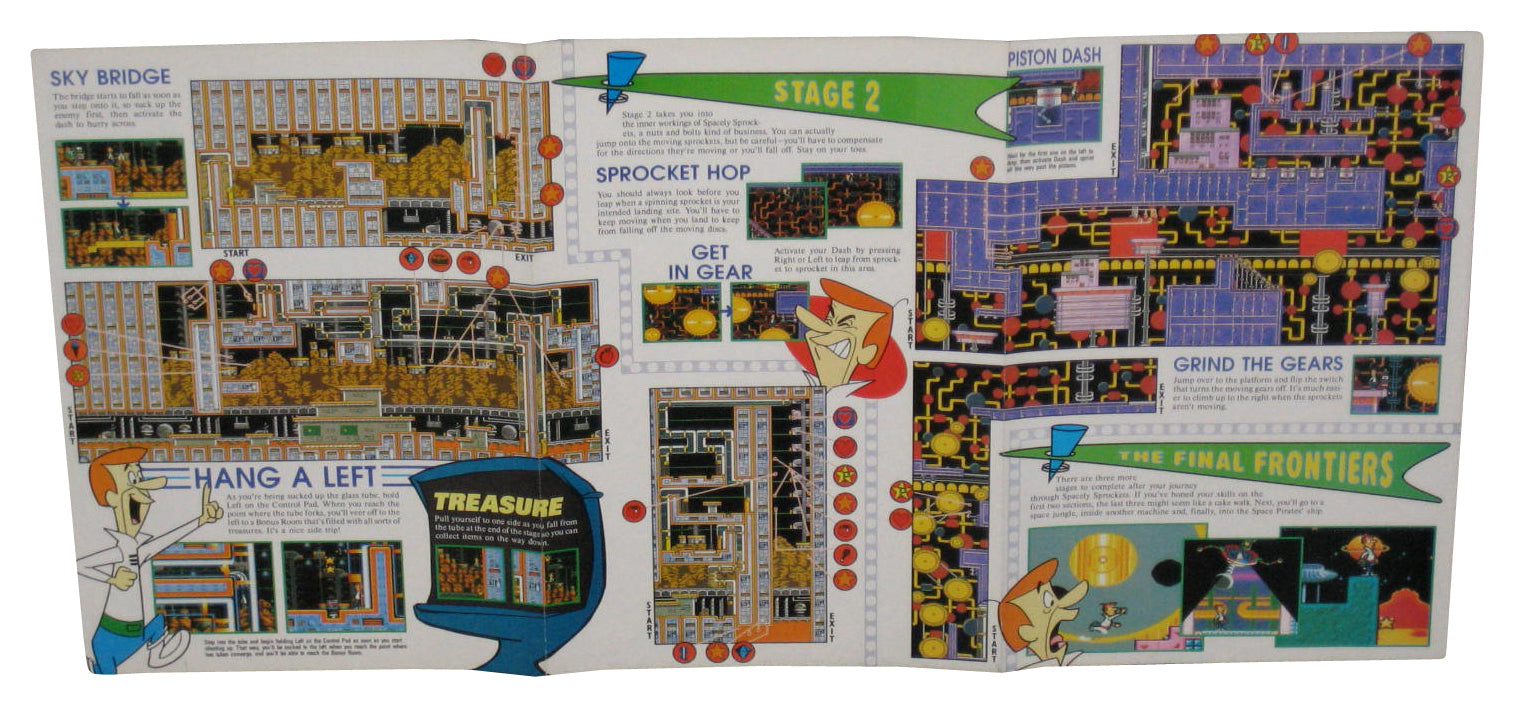 Nintendo Power Disney Jungle Book Super NES (1994) Video Game Pull-Out Poster