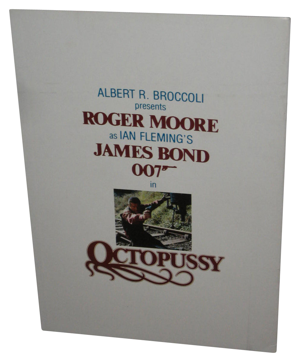 007 Octopussy James Bond Movie Special (1983) Souvenir Program Paperback Book